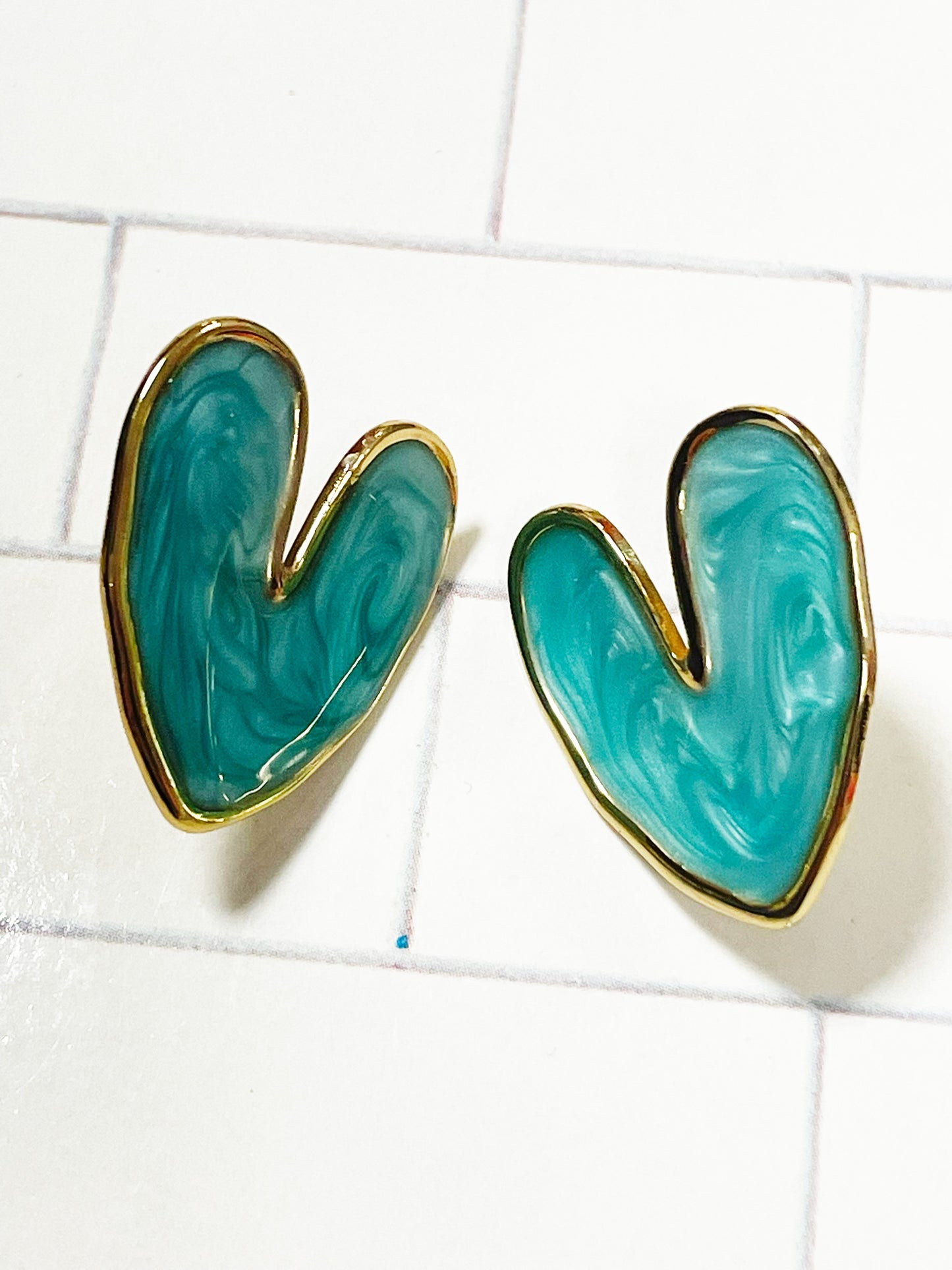 Aros de acero inoxidable con diseño moderno – Hipoalergénicos y resistentes al agua #9 -Hilma Studio-