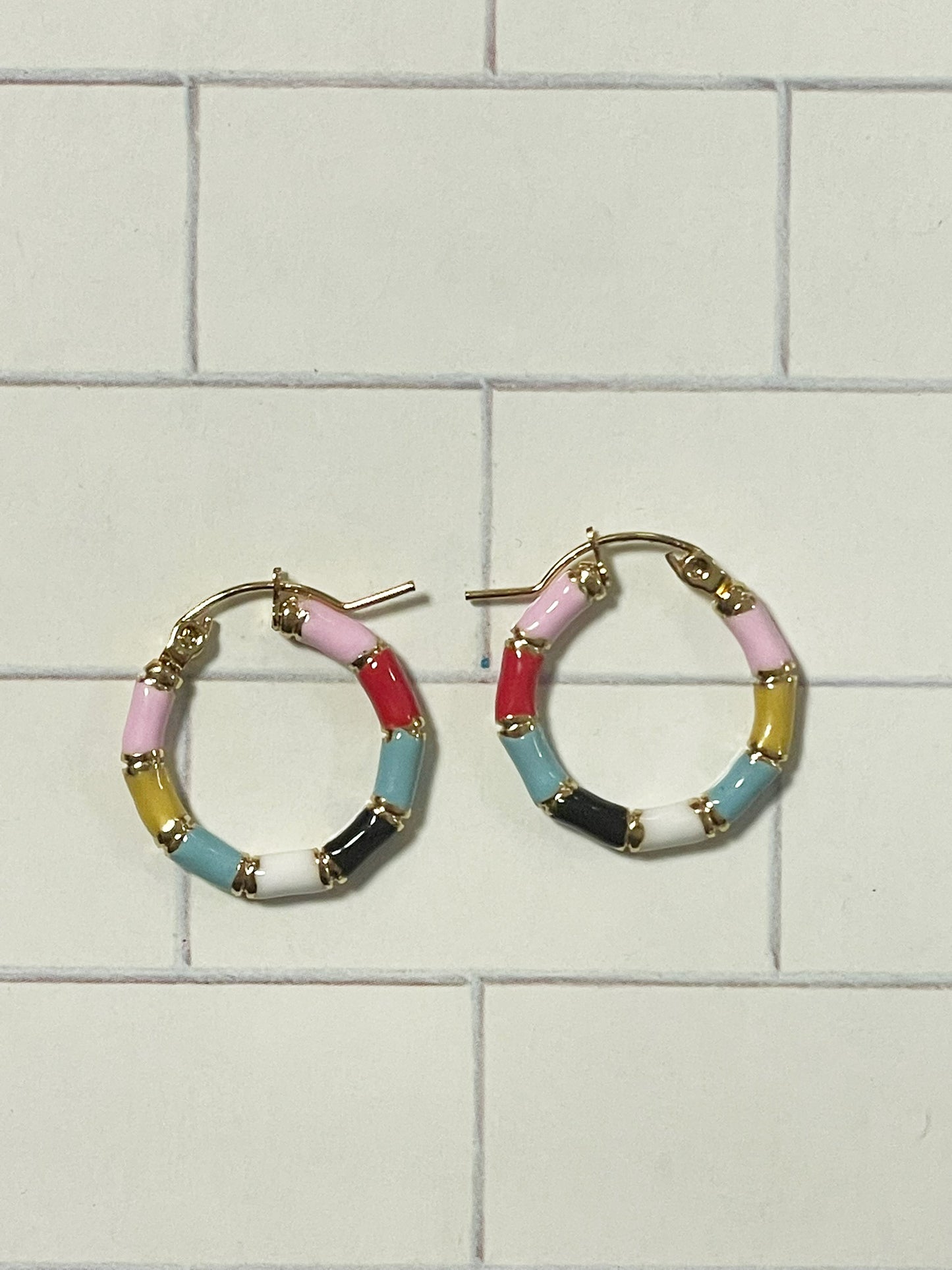 Aros de acero inoxidable con diseño moderno – Hipoalergénicos y resistentes al agua #11 -Hilma Studio-