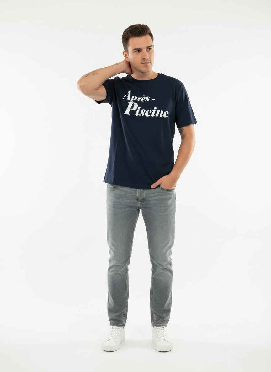 Camiseta boxy (Outlet) "Après piscine" -Hilma Studio-