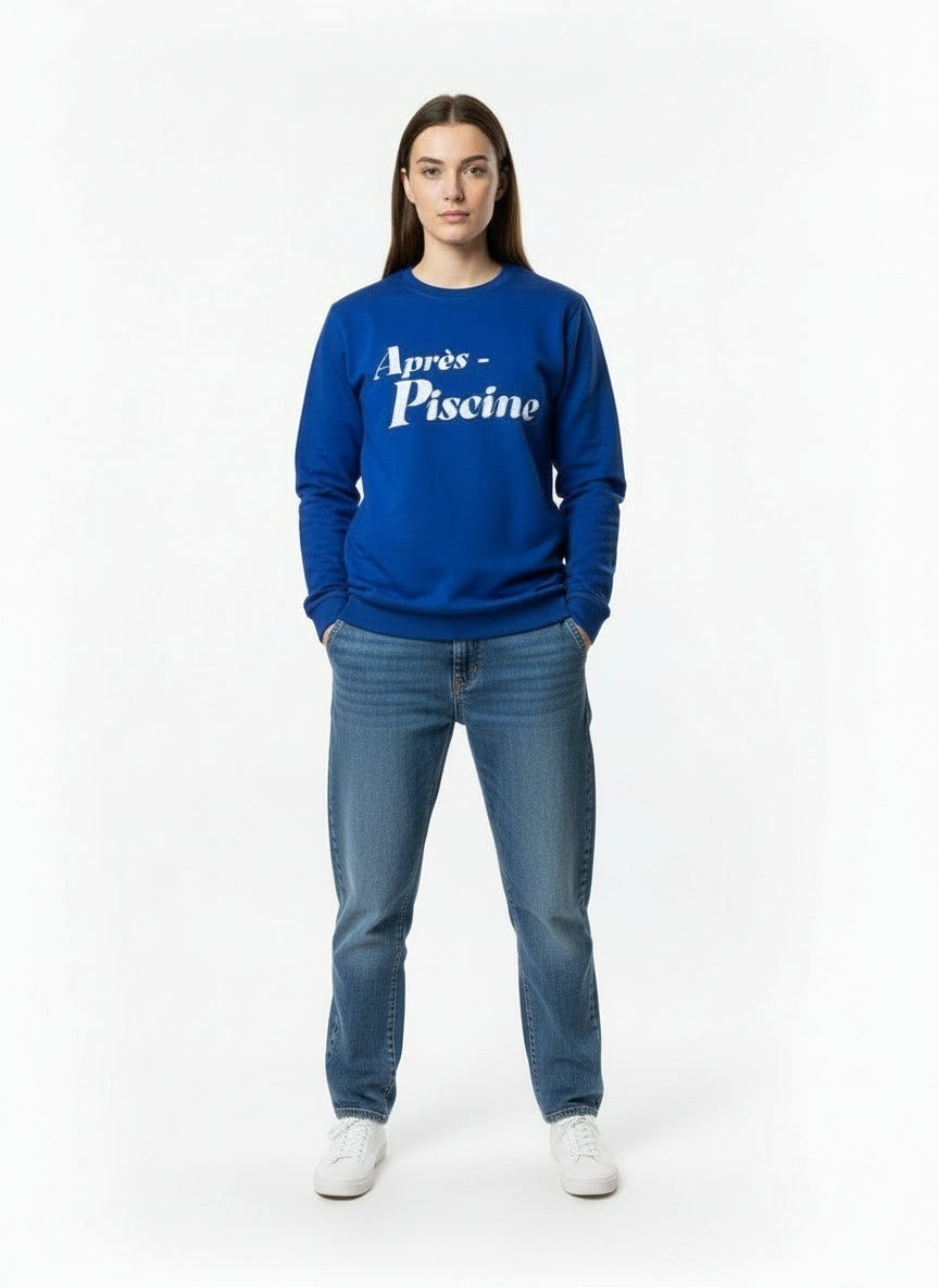 Sudadera unisex de algodón orgánico con diseño moderno y mensaje positivo – Hilma Studio