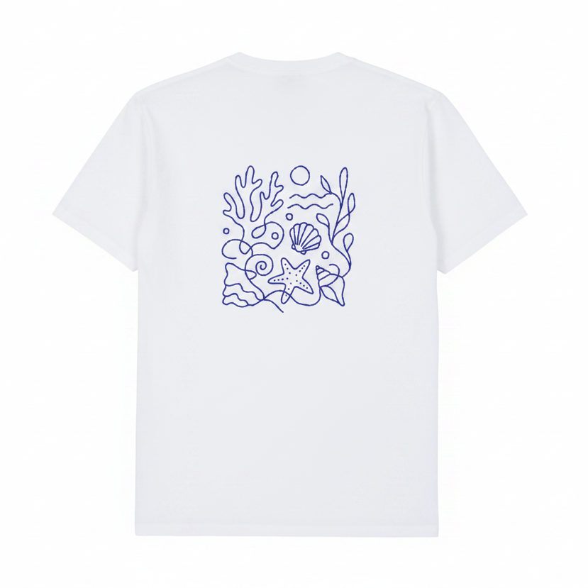 Camiseta unisex "Aqua Love" -Hilma Studio-