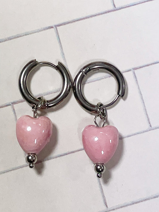 Aros de acero inoxidable con diseño moderno – Hipoalergénicos y resistentes al agua #4 -Hilma Studio-