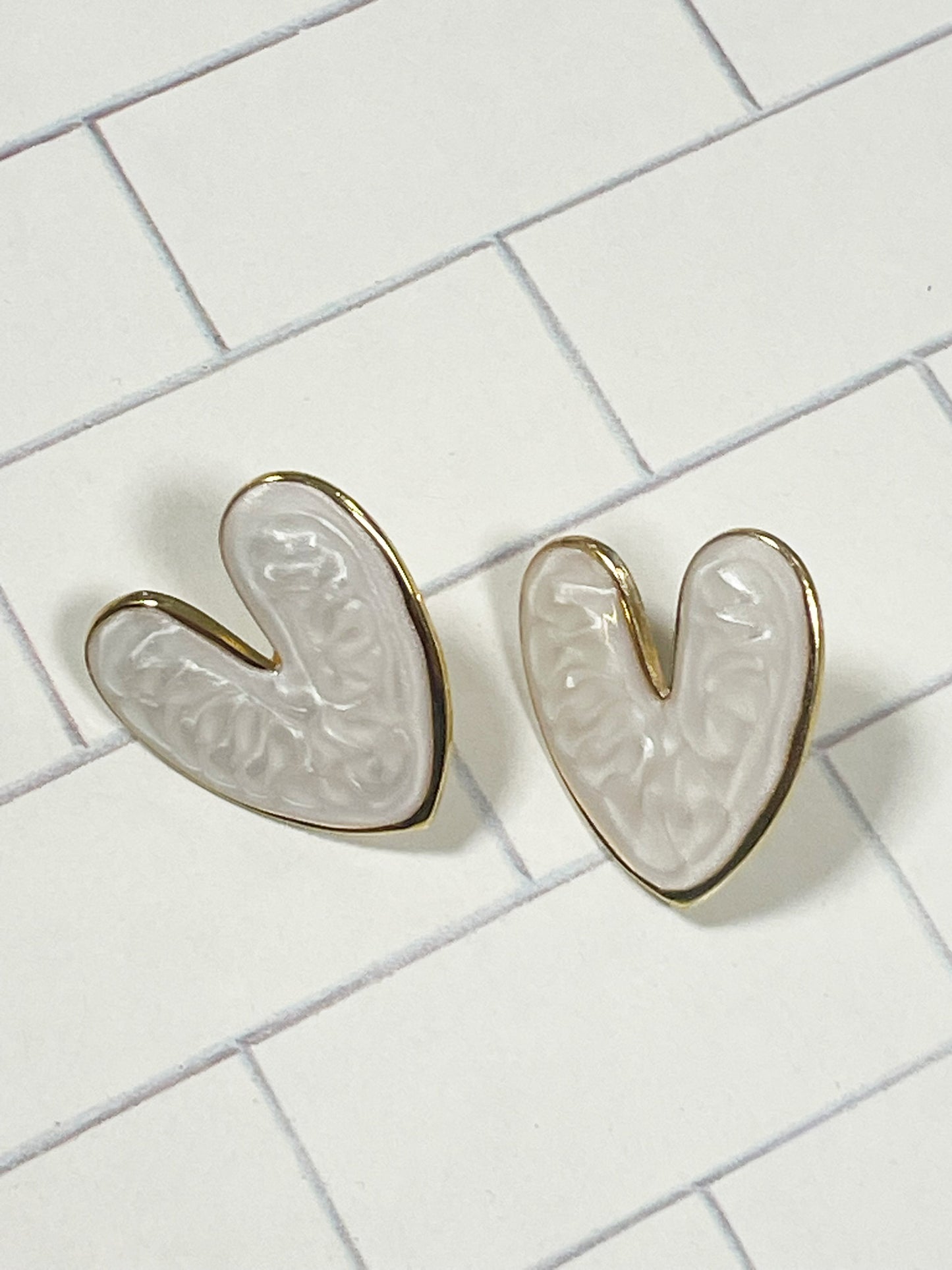 Aros de acero inoxidable con diseño moderno – Hipoalergénicos y resistentes al agua #7 -Hilma Studio-