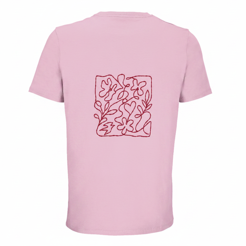 Camiseta unisex "Coeur Léger" -Hilma Studio-