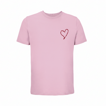 Camiseta unisex "Coeur Léger" -Hilma Studio-