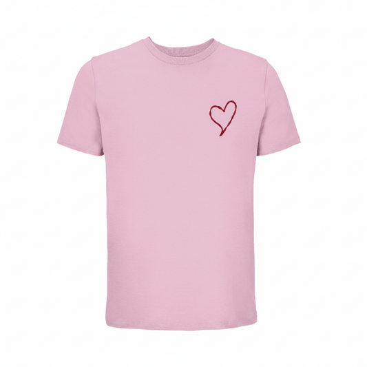 Camiseta unisex "Coeur Léger" -Hilma Studio-