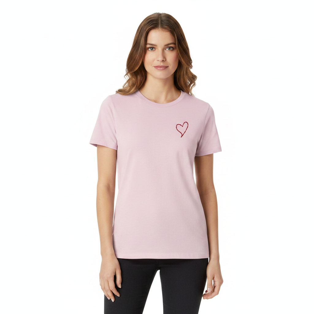 Camiseta unisex "Coeur Léger" -Hilma Studio-