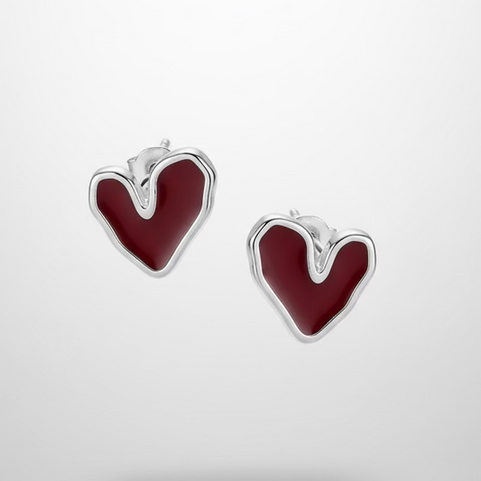 Aros de acero inoxidable con diseño moderno – Hipoalergénicos y resistentes al agua #18 -Hilma Studio-