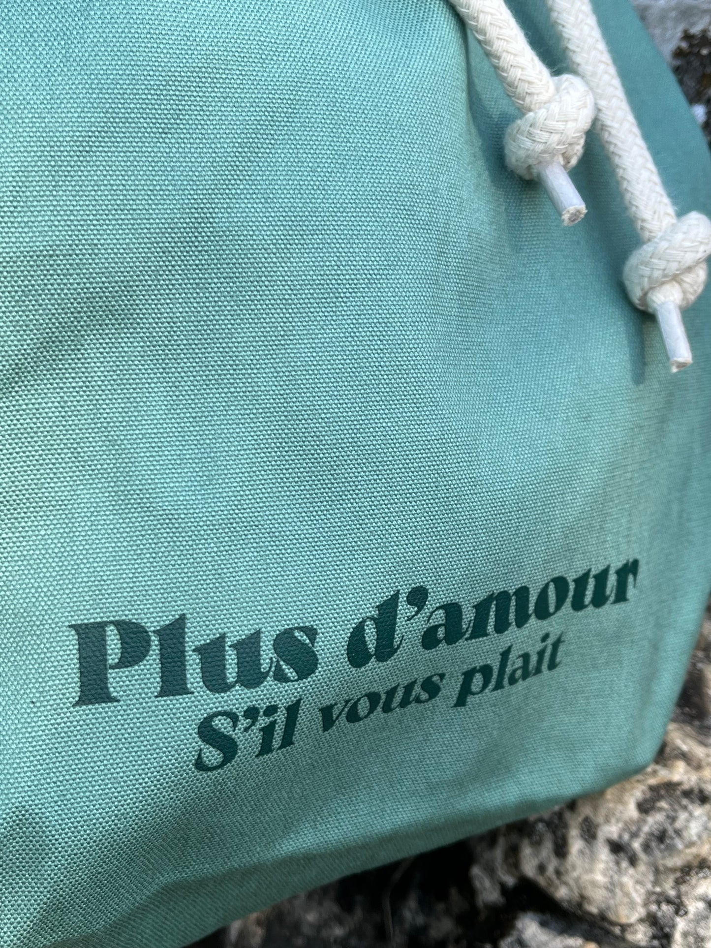 Mini mochila "Plus d'amour s'il vous plait" -Hilma Studio-