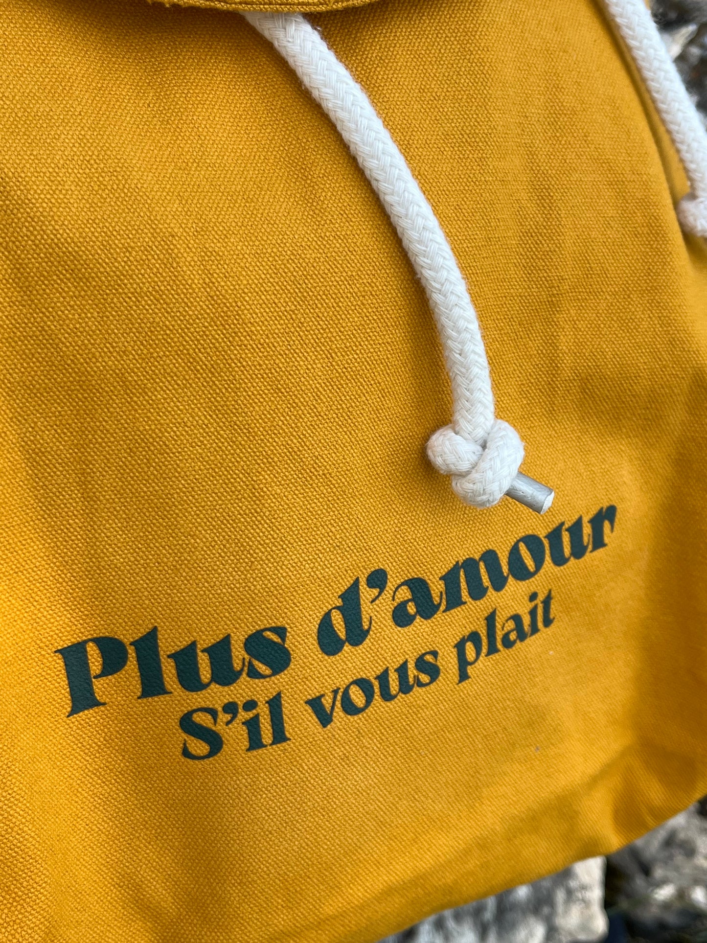 Mini mochila "Plus d'amour s'il vous plait" -Hilma Studio-