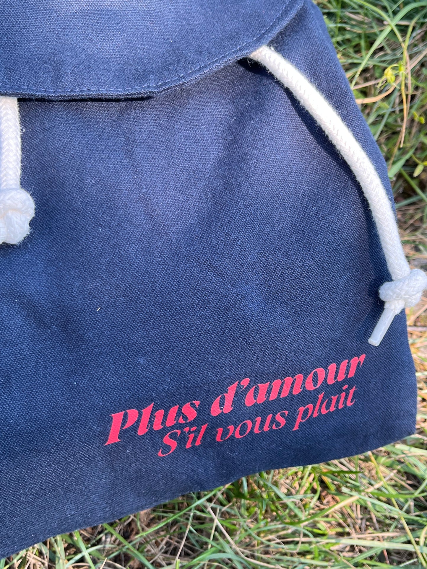 Mini mochila "Plus d'amour s'il vous plait" -Hilma Studio-