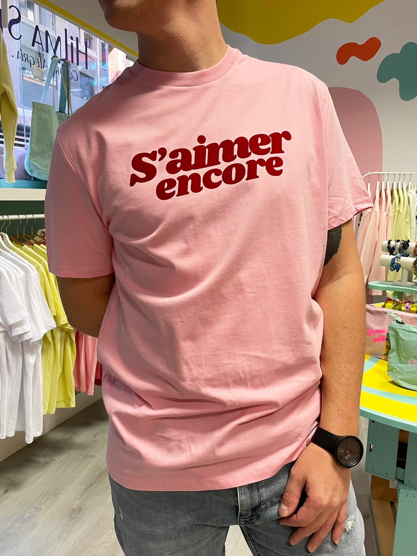 Camiseta unisex "S'aimer encore" -Hilma Studio-