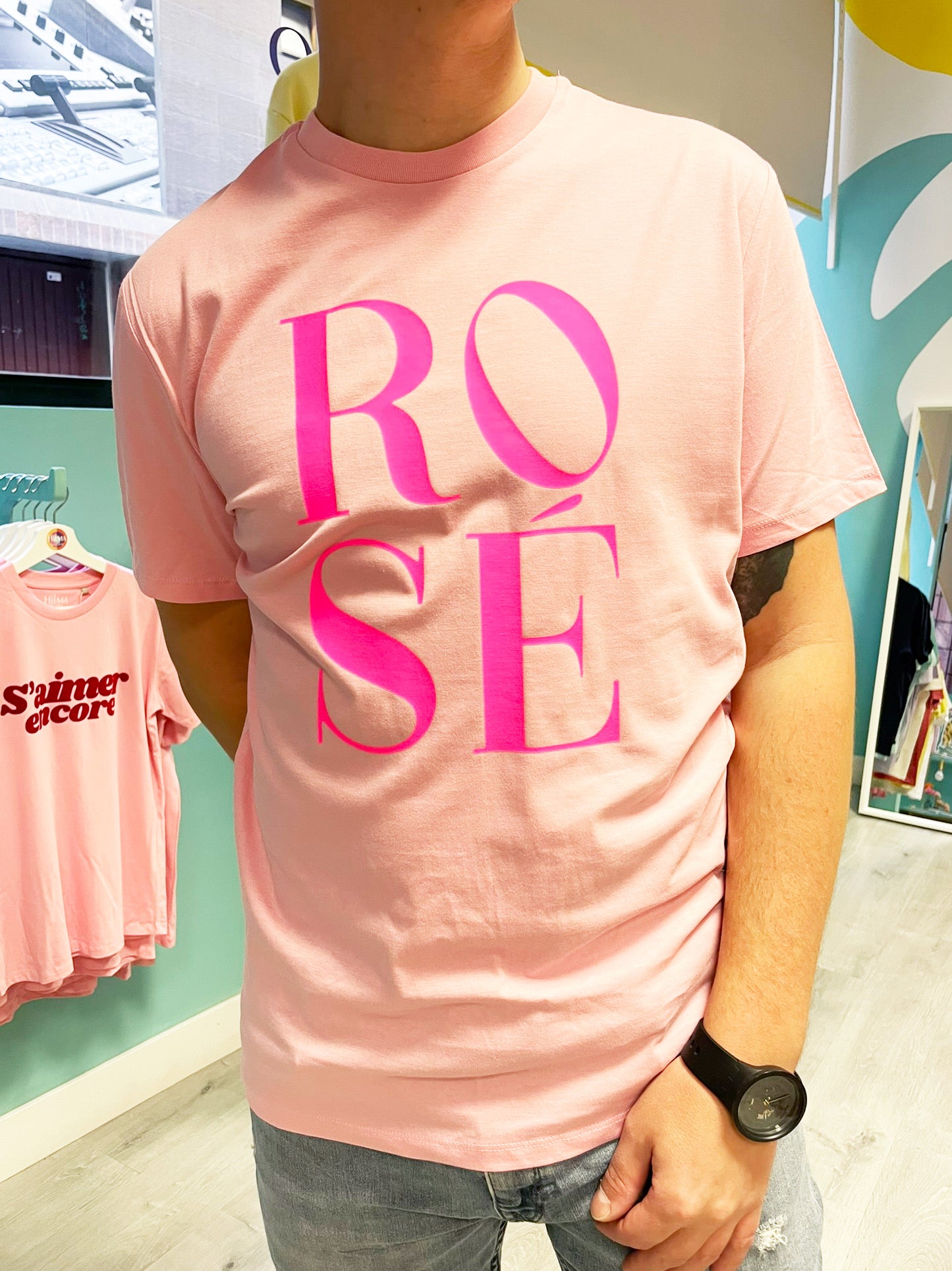Camiseta unisex "Rosé" -Hilma Studio-
