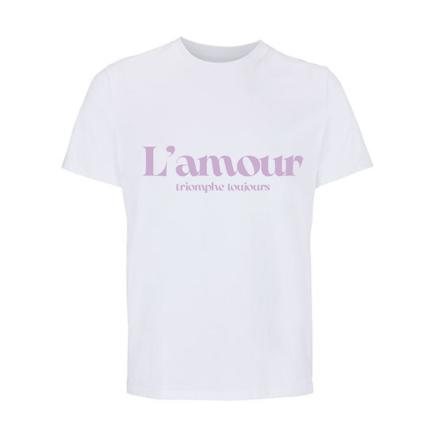 T-shirt unisexe "L'amour triomphe toujours" -Hilma Studio-