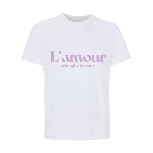 Camiseta unisex "L'amour triomphe toujours" -Hilma Studio-