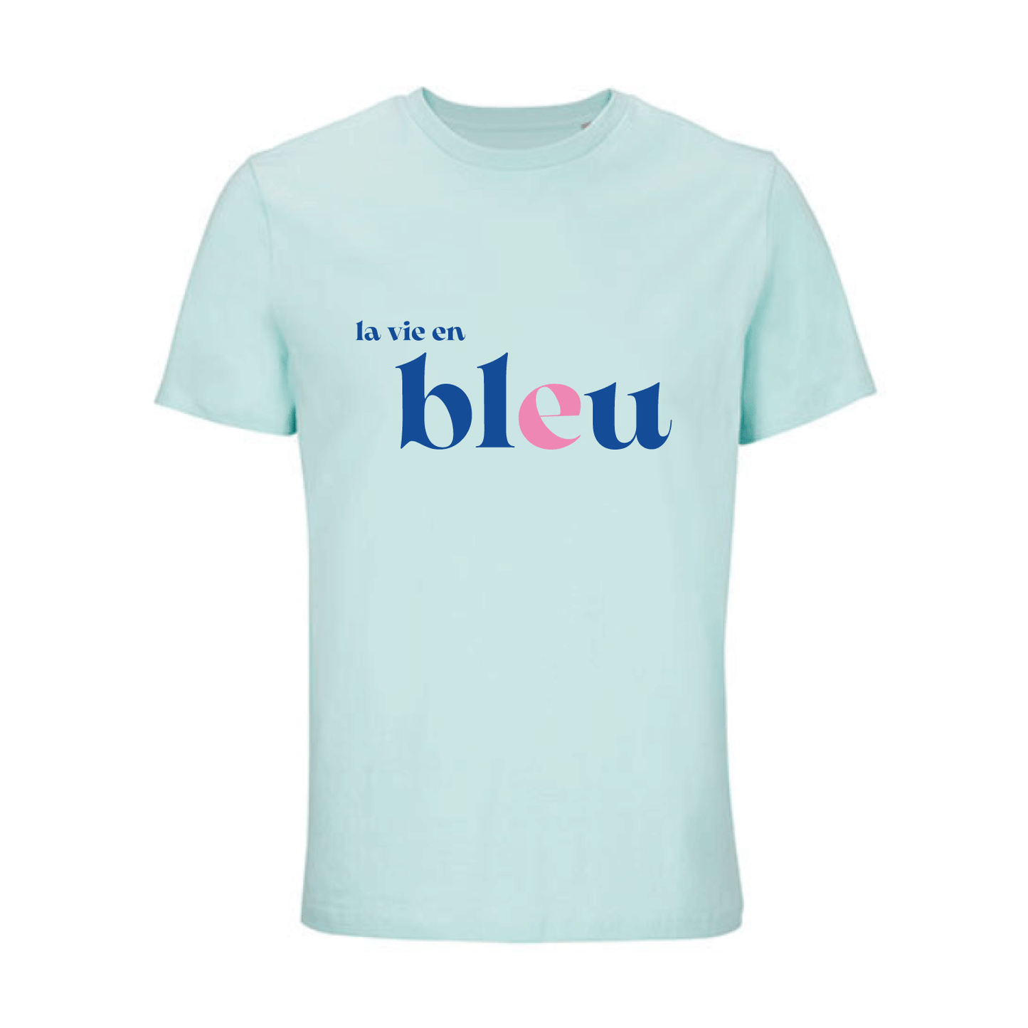 Camiseta unisex "La vie en bleu" -Hilma Studio-