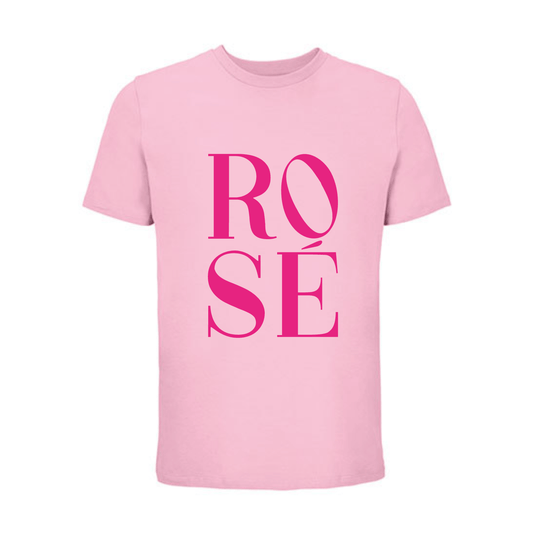 Camiseta boxy (Outlet) "Rosé" -Hilma Studio-