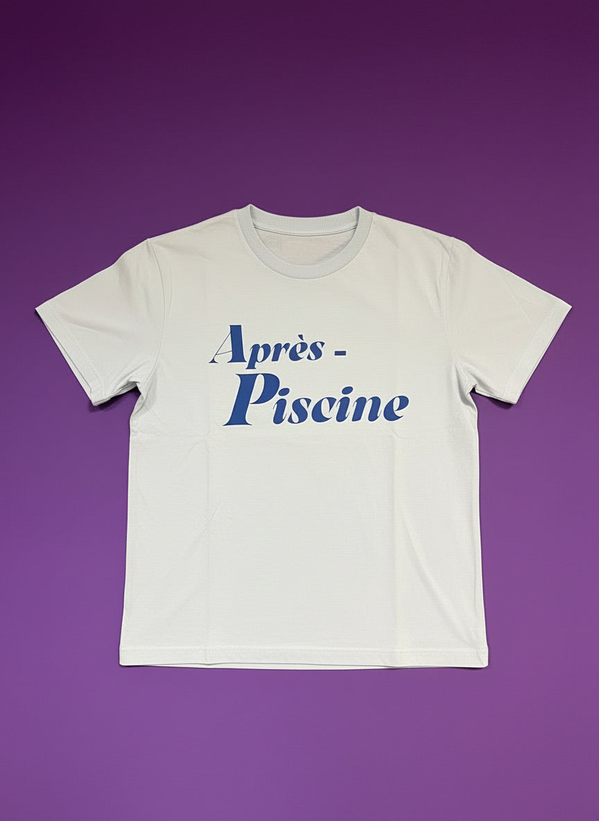 Camiseta unisex de algodón corte unisex color azul con mensaje positivo – Hilma studio