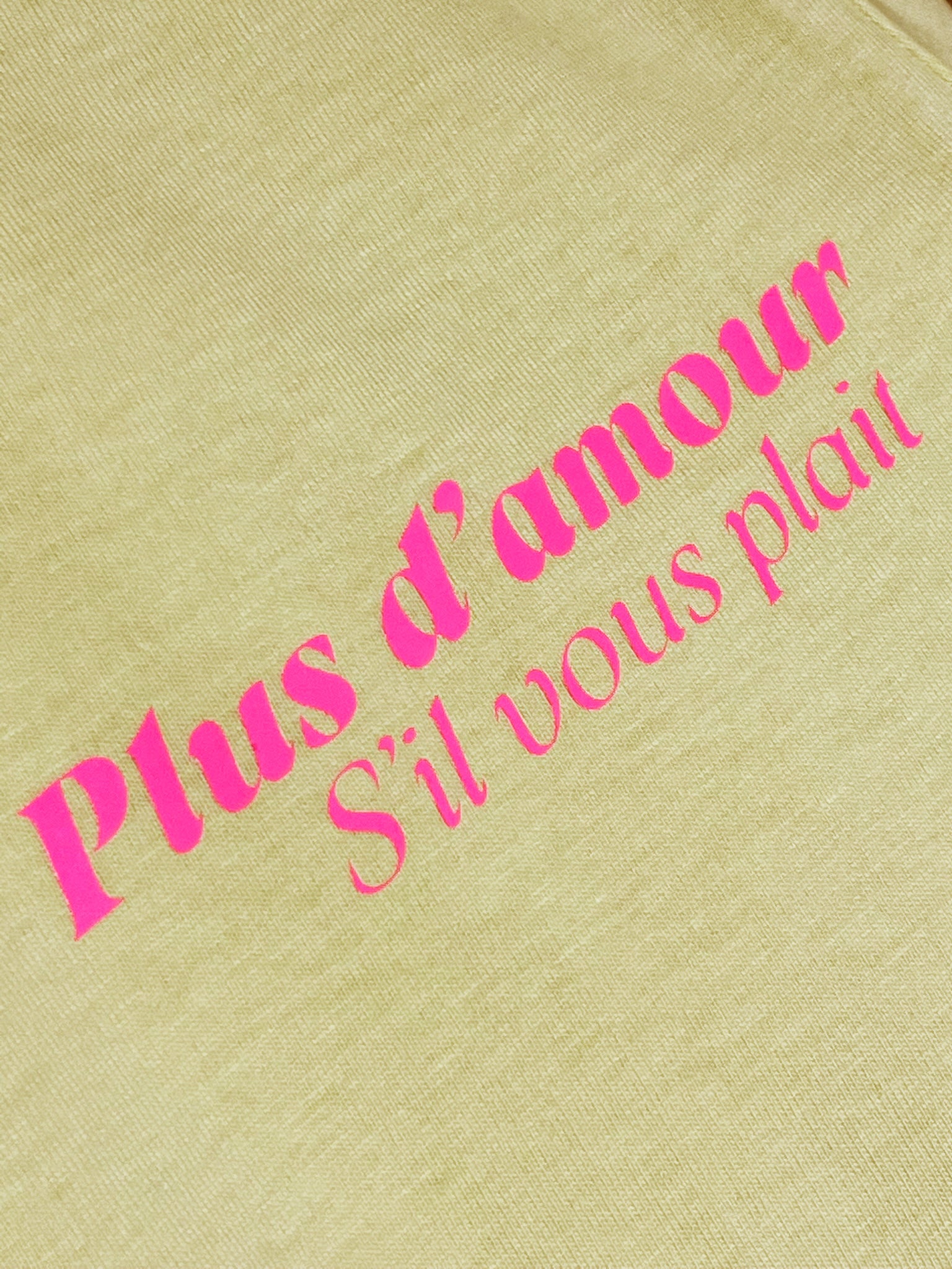 Camiseta unisex de algodón corte unisex color amarilla con mensaje positivo – Hilma studio