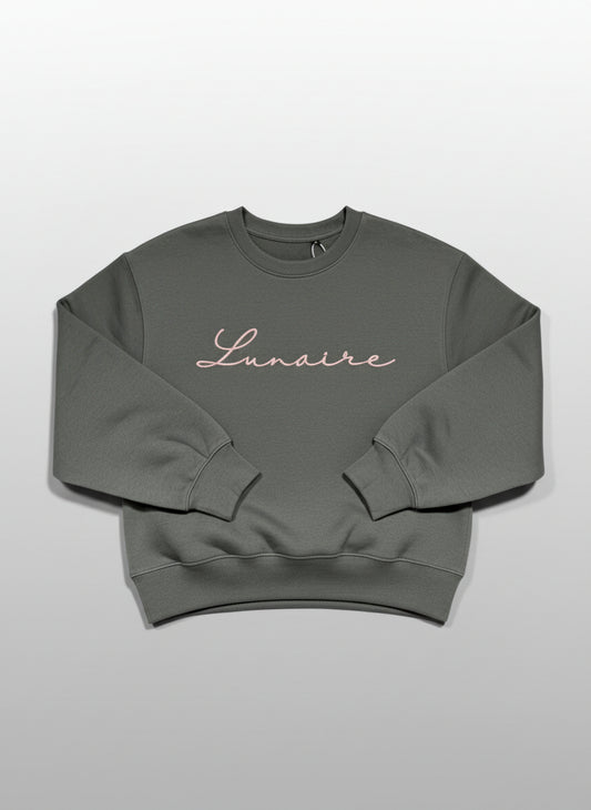 Sudadera unisex de algodón orgánico con diseño moderno y mensaje positivo – Hilma Studio