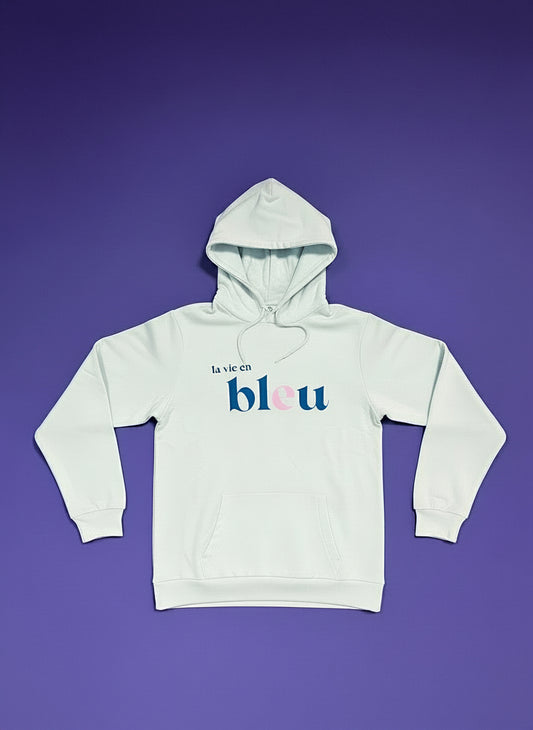 Sudadera con capucha unisex de algodón orgánico con diseño moderno y mensaje positivo – Hilma Studio