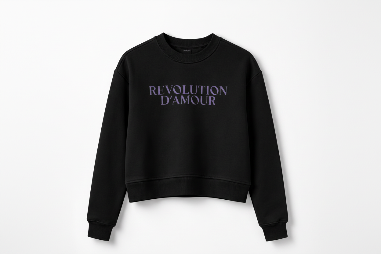 Sudadera "Revolution d'amour" -Hilma Studio-